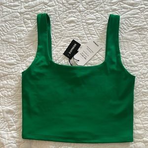 BRAND NEW Express Body Contour Square Neck Crop Top